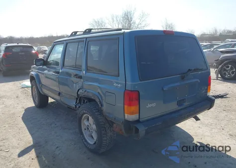 1999 Jeep Cherokee Classic/Sport from USA, damaged, VIN 1J4FF68S4XL574671